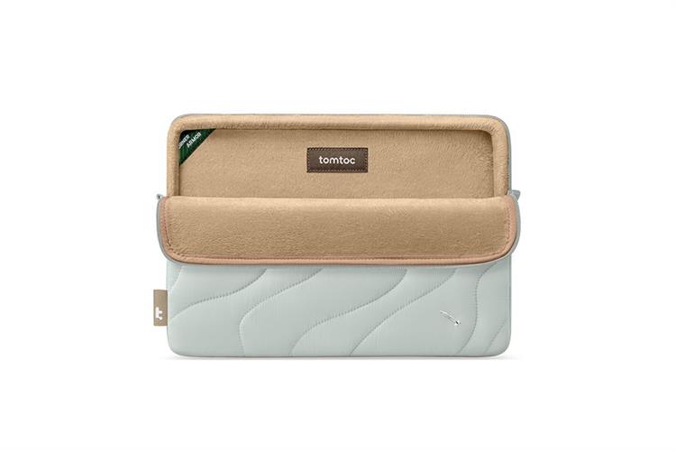 Túi chống sốc Laptop 14 inch Tomtoc Terra A27 Màu Xanh nhạt