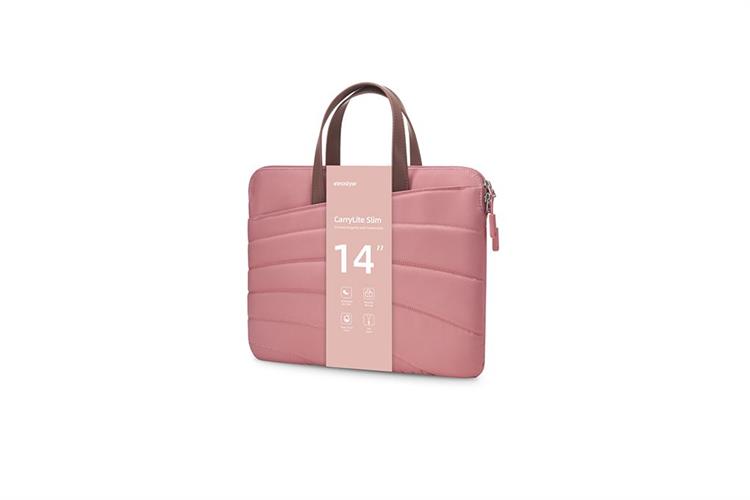 Túi xách chống sốc Laptop 14 inch Innostyle CarryLite Slim S600 Màu Hồng phấn