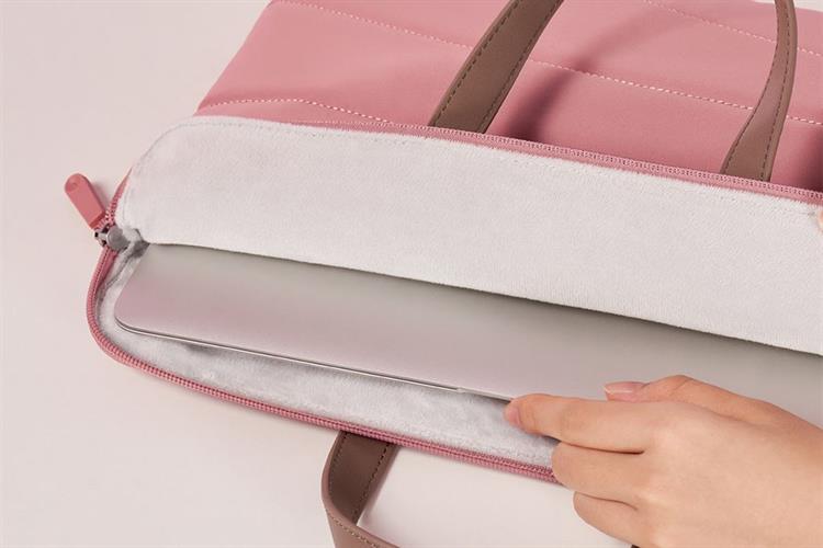 Túi xách chống sốc Laptop 14 inch Innostyle CarryLite Slim S600 Màu Hồng phấn
