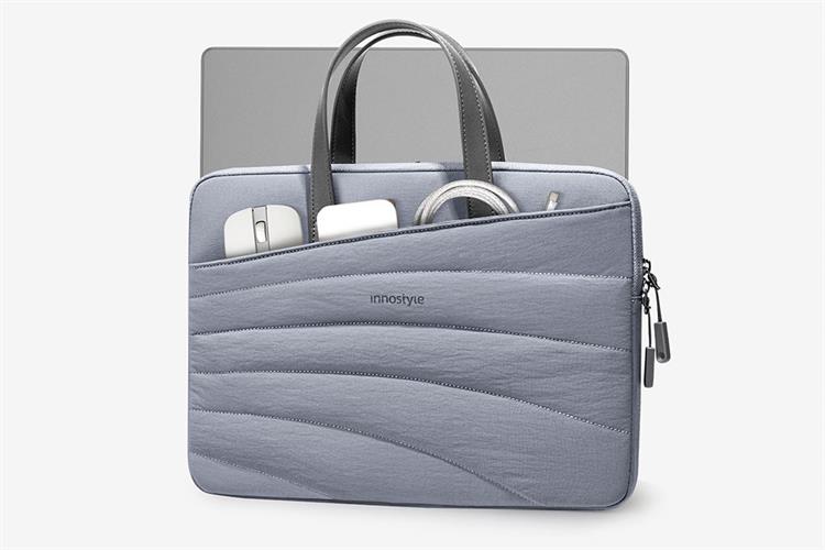Túi xách chống sốc Laptop 14 inch Innostyle CarryLite Slim S600 Màu Xám