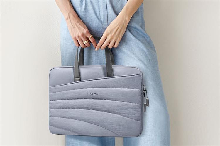 Túi xách chống sốc Laptop 14 inch Innostyle CarryLite Slim S600 Màu Xám