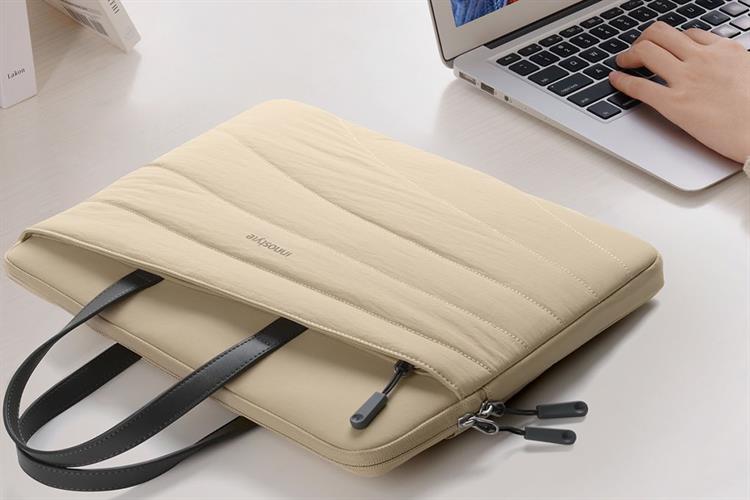 Túi xách chống sốc Laptop 16 inch Innostyle CarryLite Slim S600 Màu Vàng nhạt