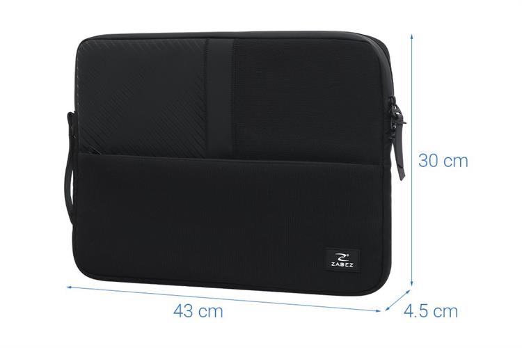 Túi chống sốc Laptop 16 inch Zadez ZLC-8372B Màu Đen