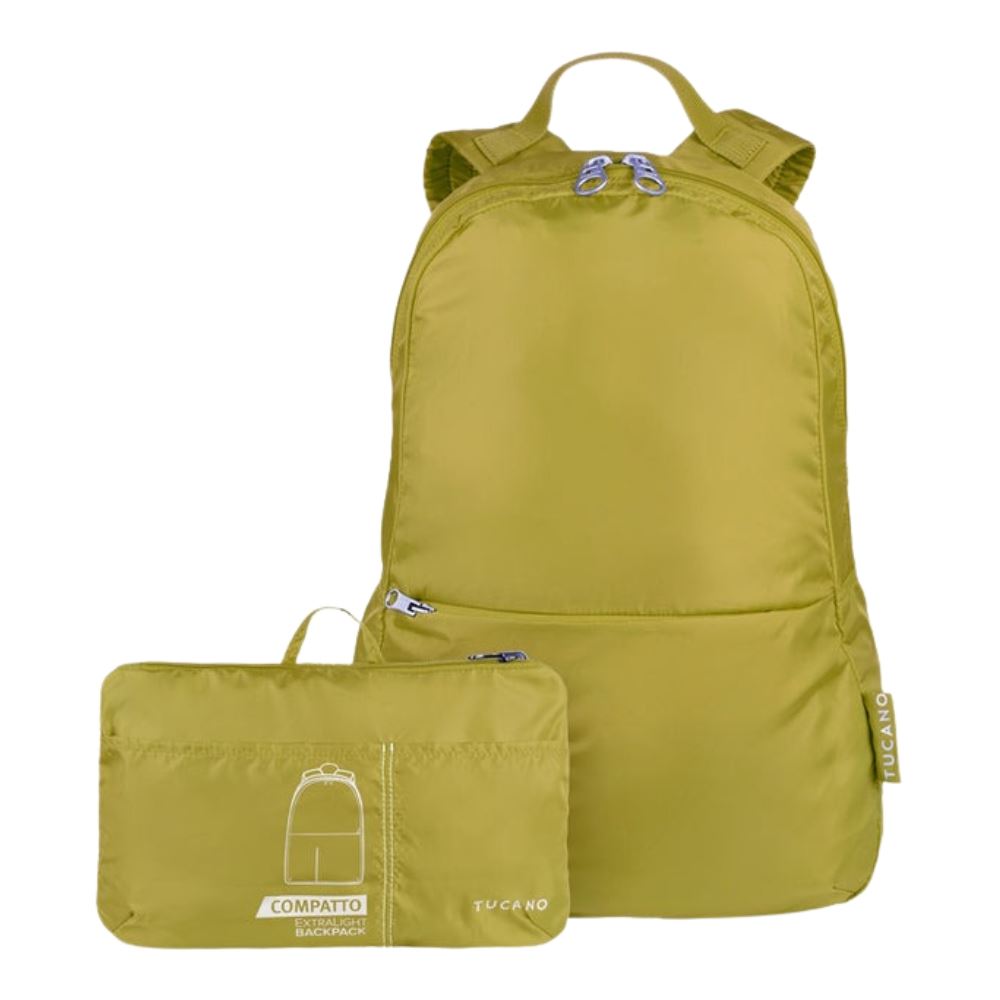 Balo Laptop 14 inch TUCANO Fodable Compatto Eco - Xanh lá