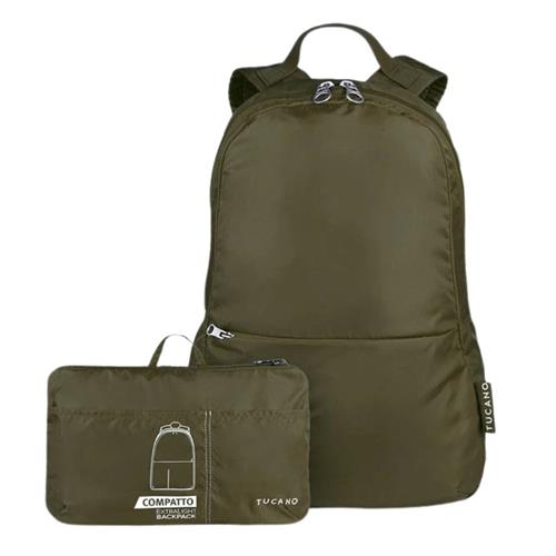 Balo Laptop 14 inch TUCANO Fodable Compatto Eco - Xanh bộ đội Màu Xanh bộ đội