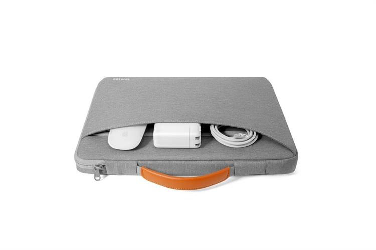 Túi xách chống sốc Macbook 14 inch Tomtoc Briefcase A22D3 Màu Xám