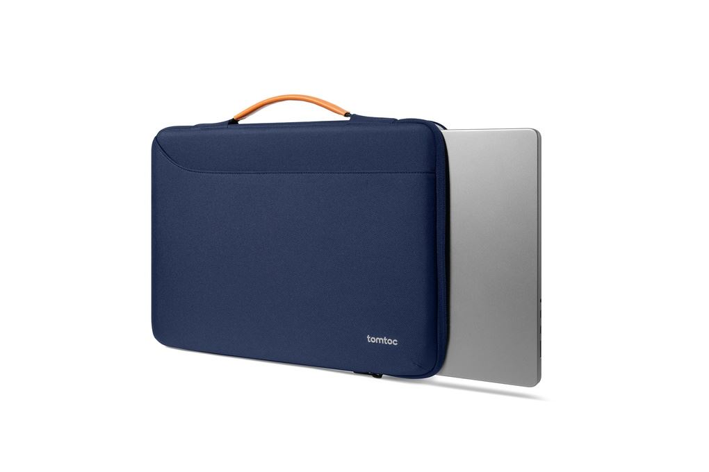 Túi xách chống sốc Macbook 14 inch Tomtoc Briefcase A22D3 Màu Xanh Navy