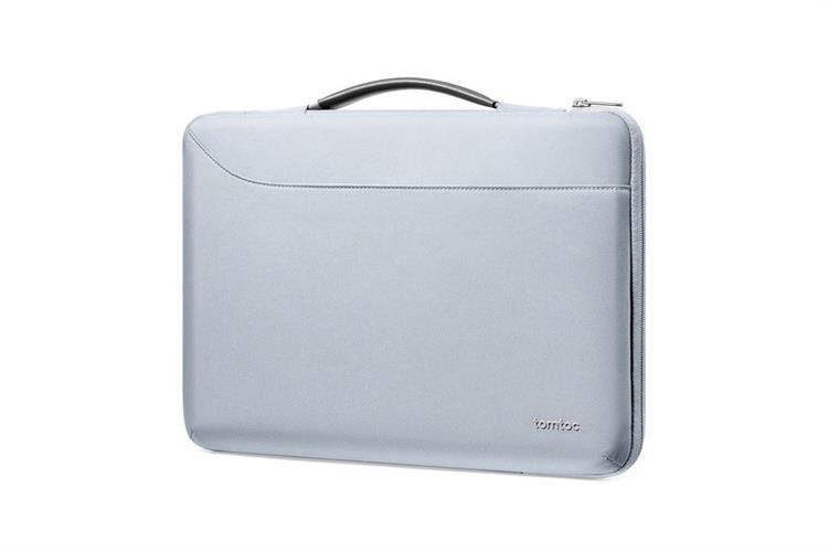 Túi xách chống sốc Macbook 14 inch Tomtoc Briefcase A22D3 Màu Xanh dương nhạt