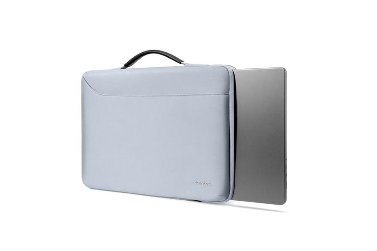 Túi xách chống sốc Macbook 16 inch Tomtoc Briefcase A22F2 Màu Xanh dương nhạt