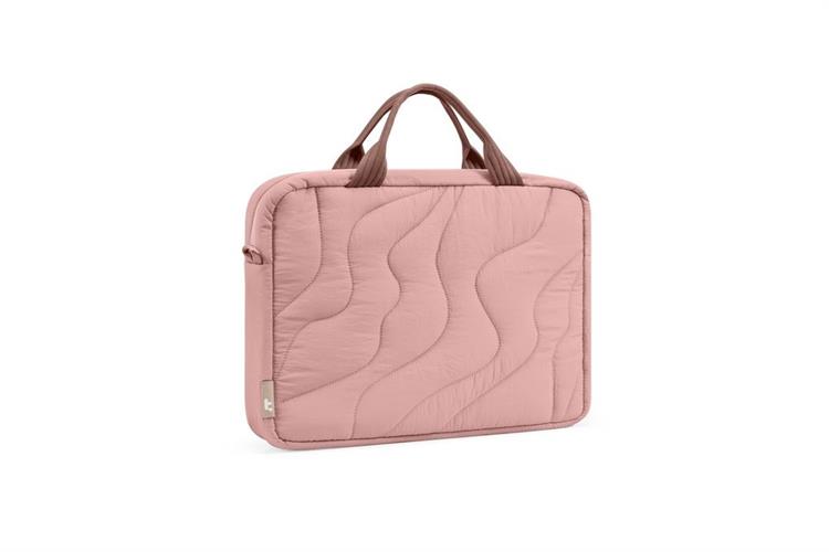 Túi xách chống sốc Laptop Handbag 14 inch Tomtoc USA Terra Puffy A28D3 Màu Hồng ruốc