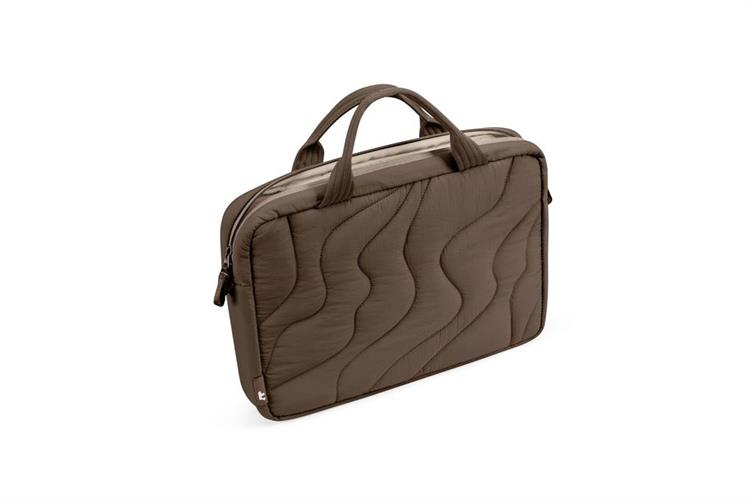 Túi xách chống sốc Laptop Handbag 14 inch Tomtoc USA Terra Puffy A28D3 Màu Nâu đất