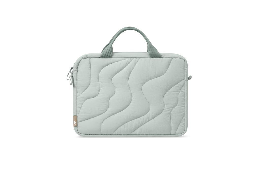 Túi xách chống sốc Laptop Handbag 14 inch Tomtoc USA Terra Puffy A28D3 Màu Xanh da trời nhạt