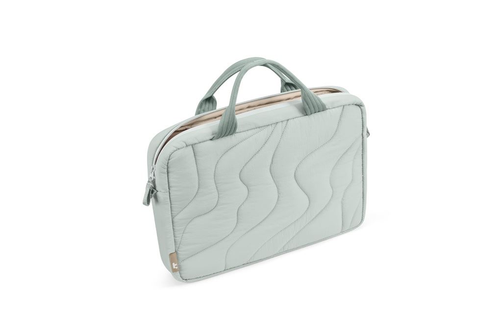 Túi xách chống sốc Laptop Handbag 14 inch Tomtoc USA Terra Puffy A28D3 Màu Xanh da trời nhạt