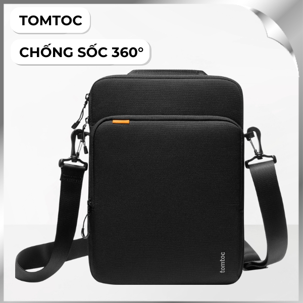 Túi đeo chống sốc laptop 15/16 inch Tomtoc A03F2D1 Đen