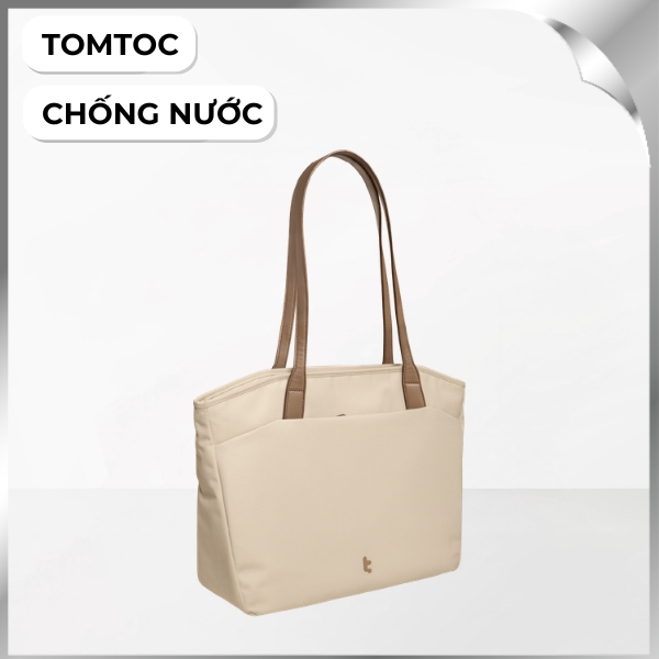 Túi xách chống sốc laptop 14 inch Tomtoc T23M1K1-2025 Kem
