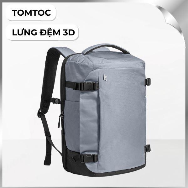 Balo chống sốc laptop 17 inch Tomtoc T66M1G2 Xám