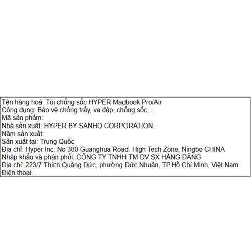 Túi chống sốc Macbook 16 inch Hypershield Stand & Go Sleeve HS595-16T Màu Nâu nhạt