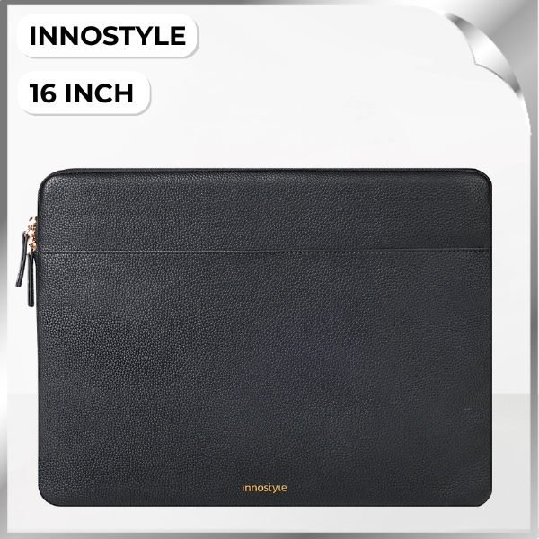 Túi chống sốc Laptop 16 inch Innostyle Lux Leather Laptop PLS-10BLK-16