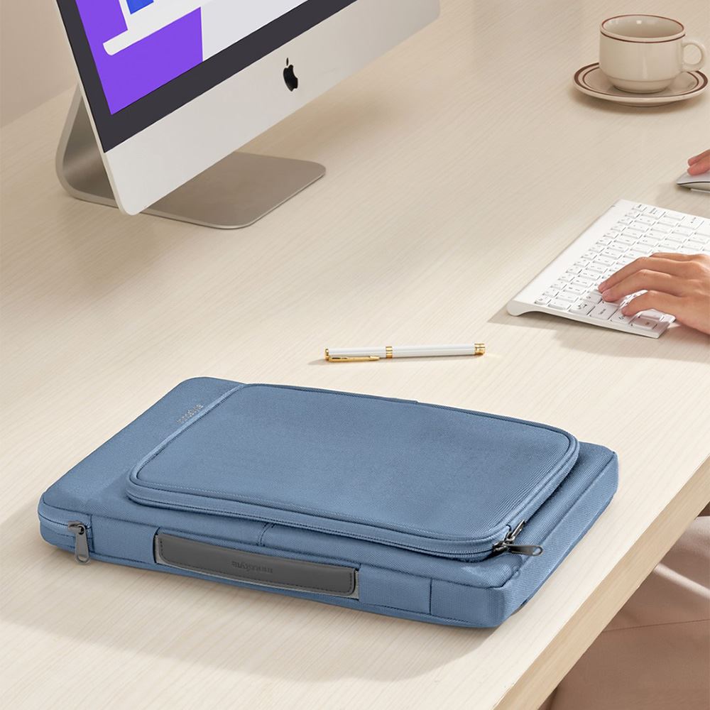 Túi xách chống sốc Laptop 14 inch Innostyle OmniProtect Carry S114IBB-14 Màu Xanh Dương