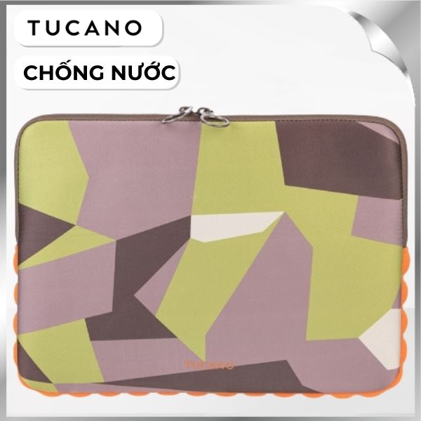 Túi chống sốc Laptop 13 inch TUCANO Carrarmato BFCAR1112-CAM-V - Xanh Bộ Đội