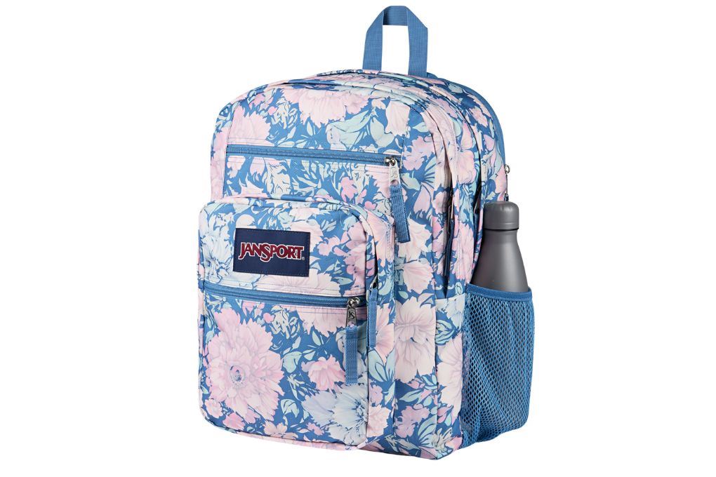 Balo Laptop 15 inch Jansport Big Student 34L Họa Tiết Xanh Dương Màu Xanh Dương