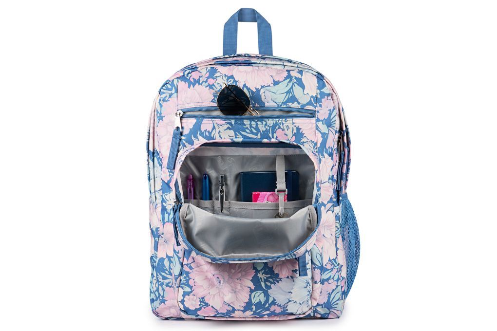 Balo Laptop 15 inch Jansport Big Student 34L Họa Tiết Xanh Dương Màu Xanh Dương
