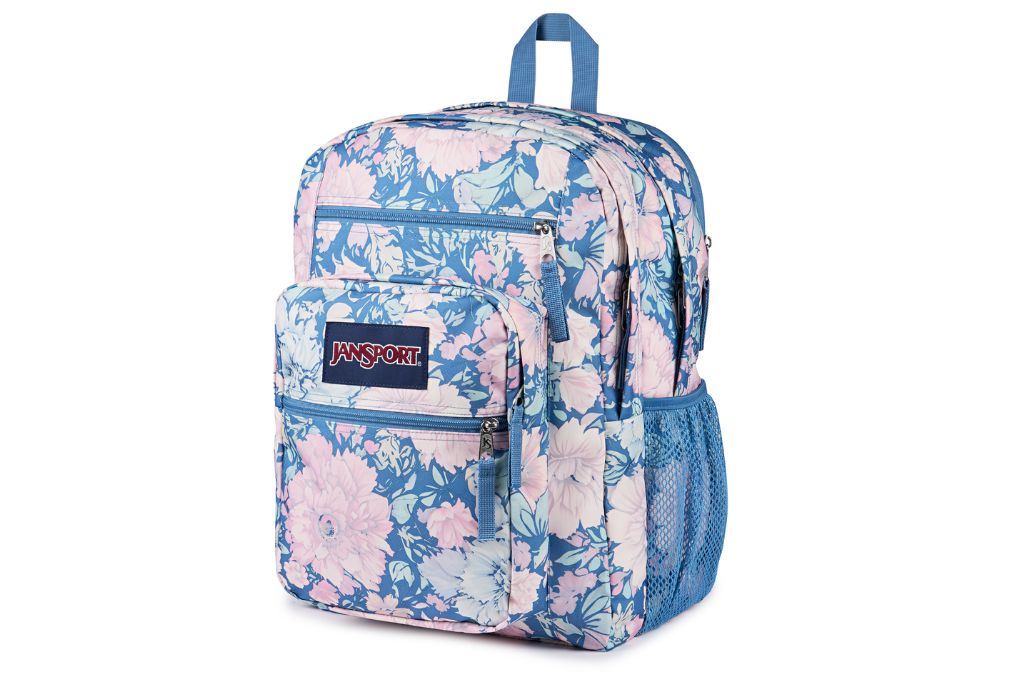 Balo Laptop 15 inch Jansport Big Student 34L Họa Tiết Xanh Dương Màu Xanh Dương