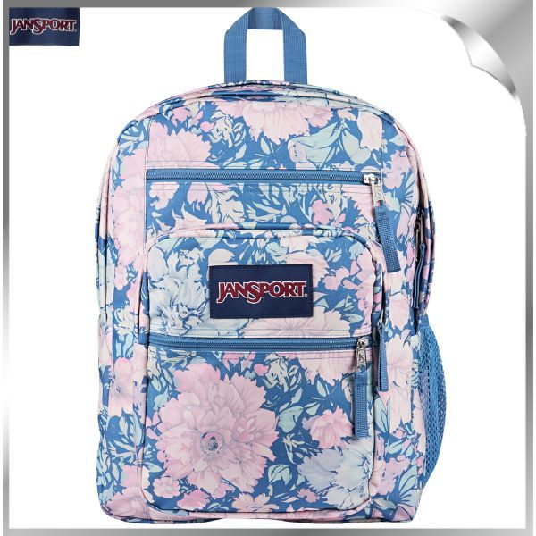 Balo Laptop 15 inch Jansport Big Student 34L Họa Tiết Xanh Dương