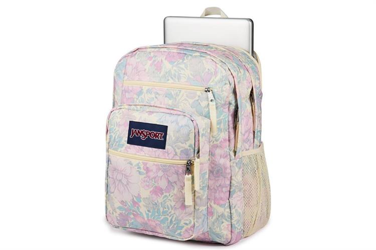 Balo Laptop 15 inch Jansport Big Student 34L Họa Tiết Hồng Màu Hồng
