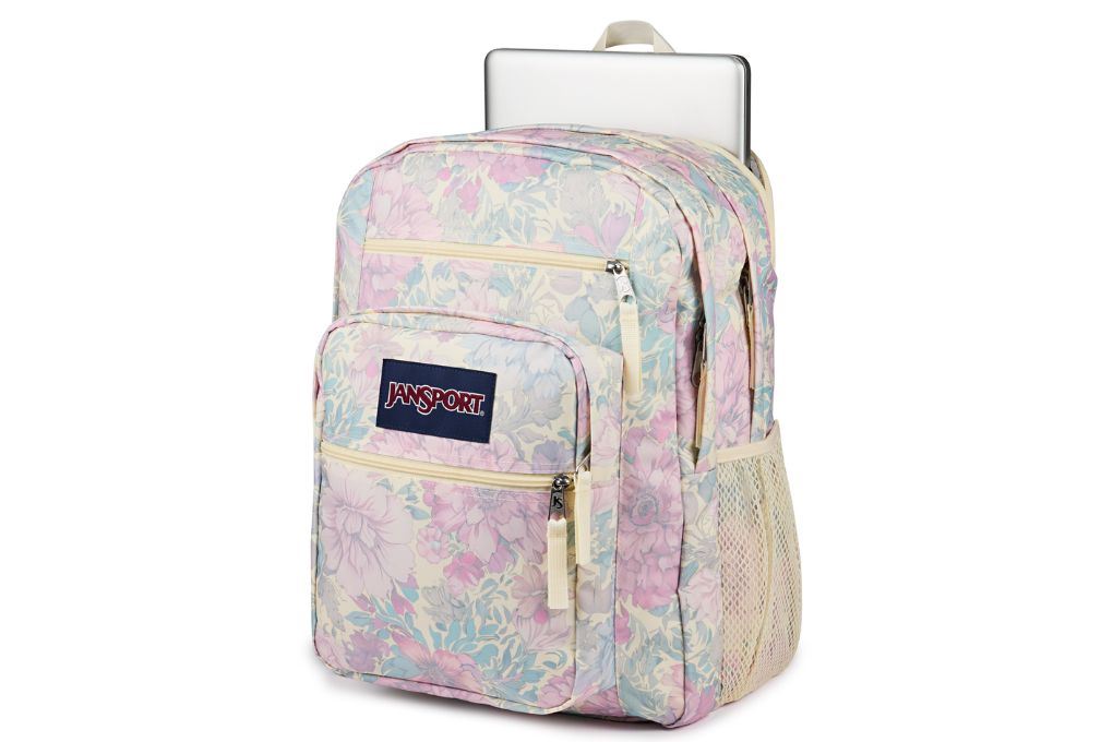 Balo Laptop 15 inch Jansport Big Student 34L Họa Tiết Hồng Màu Hồng