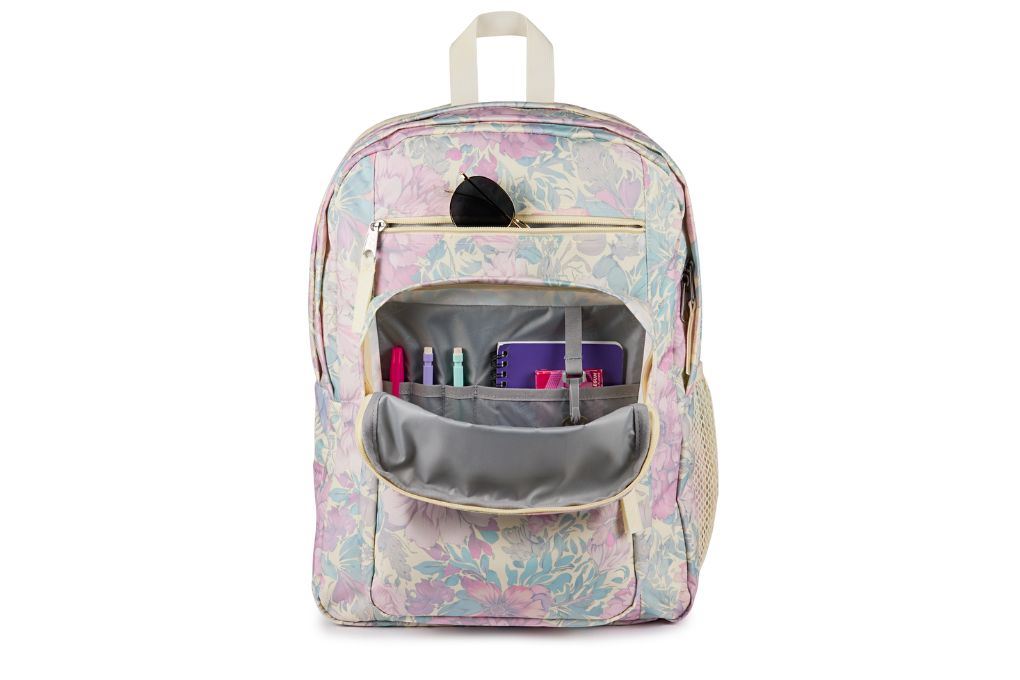 Balo Laptop 15 inch Jansport Big Student 34L Họa Tiết Hồng Màu Hồng