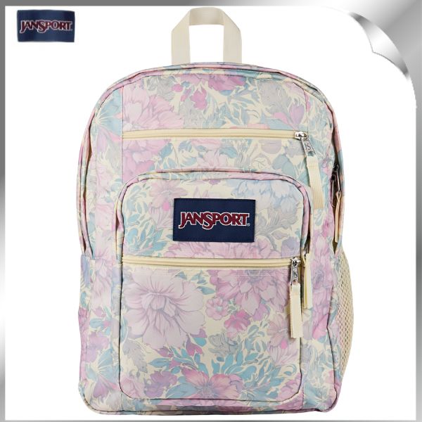 Balo Laptop 15 inch Jansport Big Student 34L Họa Tiết Hồng