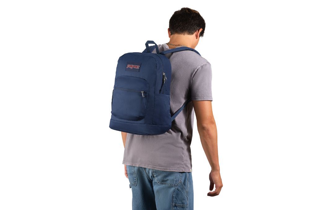 Balo Laptop 15 icnh Jansport Cross Town Plus 26L Xanh Navy Màu Xanh Navy