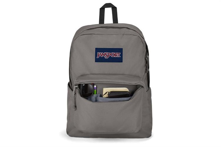 Balo Laptop 15 icnh Jansport Superbreak Plus 26L Xám Màu Xám