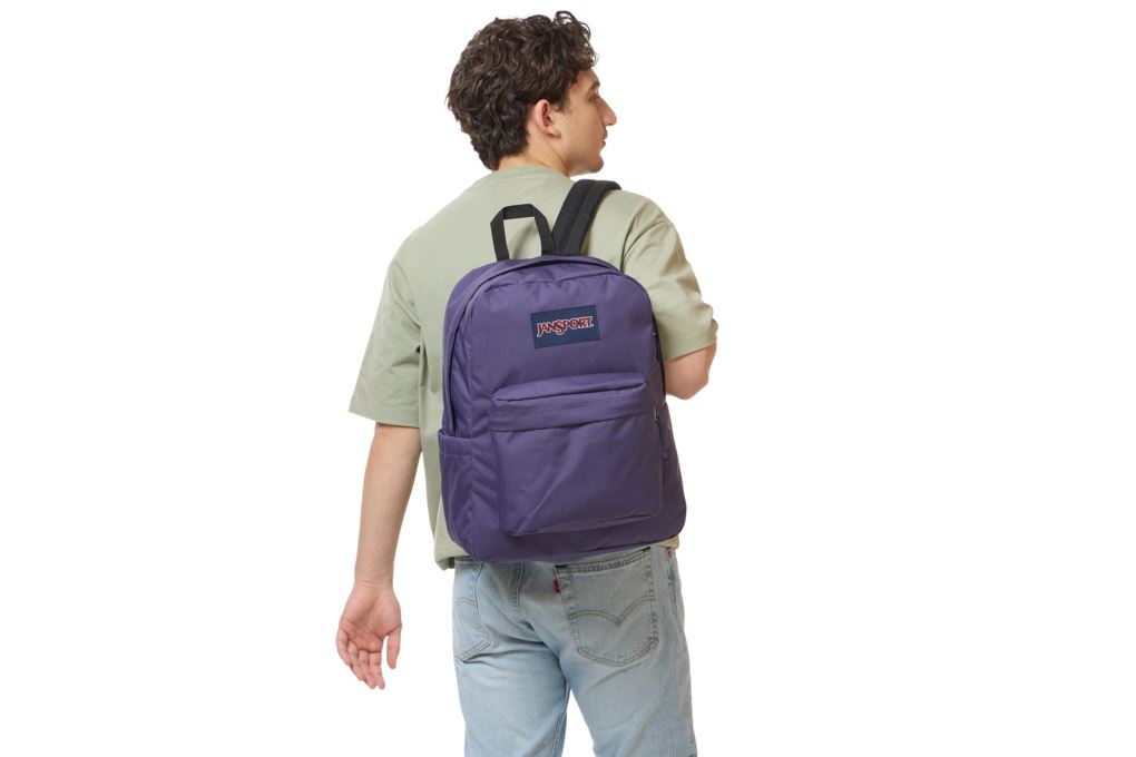 Balo Laptop 15 icnh Jansport Superbreak Plus 26L Tím Màu Tím