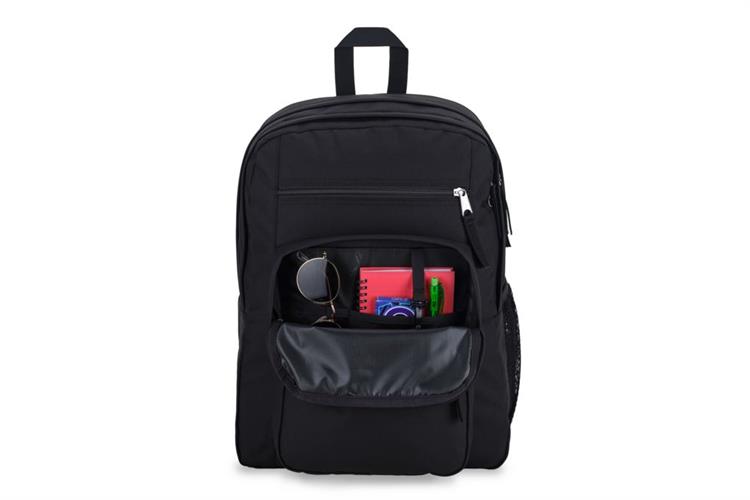 Balo Laptop 15 inch Jansport Big Student 34L Đen Màu Đen