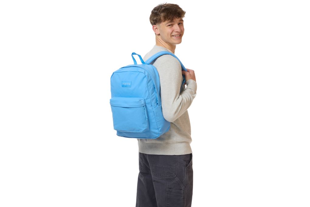 Balo Laptop 15 inch Jansport Superbreak Plus FX 26L Soft Nylon Xanh Dương Màu Xanh Dương