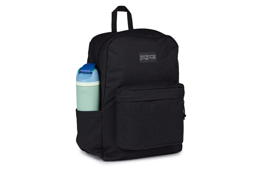 Balo Laptop 15 inch Jansport Superbreak Plus FX Soft Nylon Đen Màu Đen
