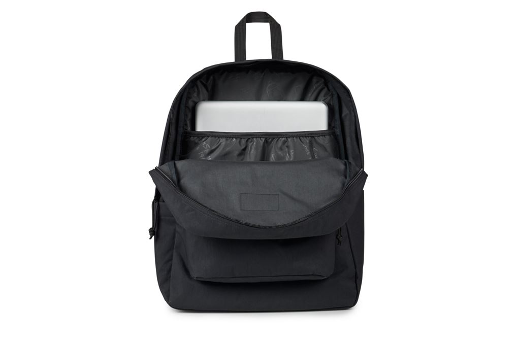 Balo Laptop 15 inch Jansport Superbreak Plus FX Soft Nylon Đen Màu Đen