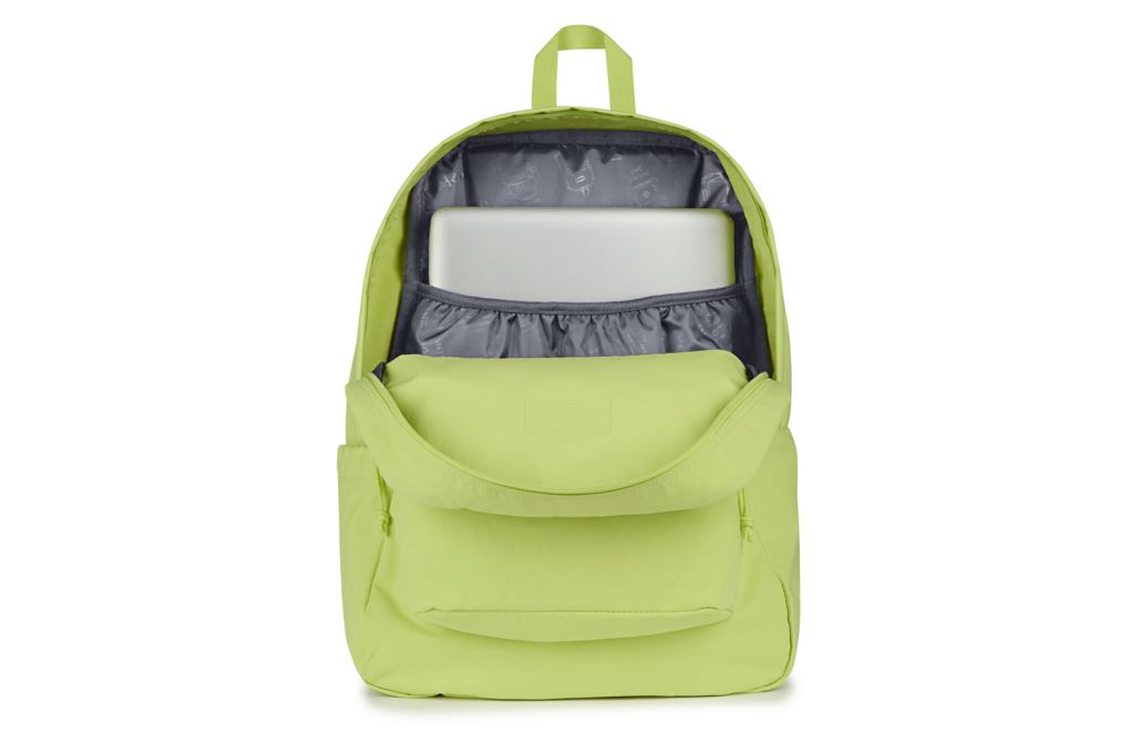 Balo Laptop 15 inch Jansport Superbreak Plus FX 26L Soft Nylon 26L Xanh Chanh Màu Xanh lá