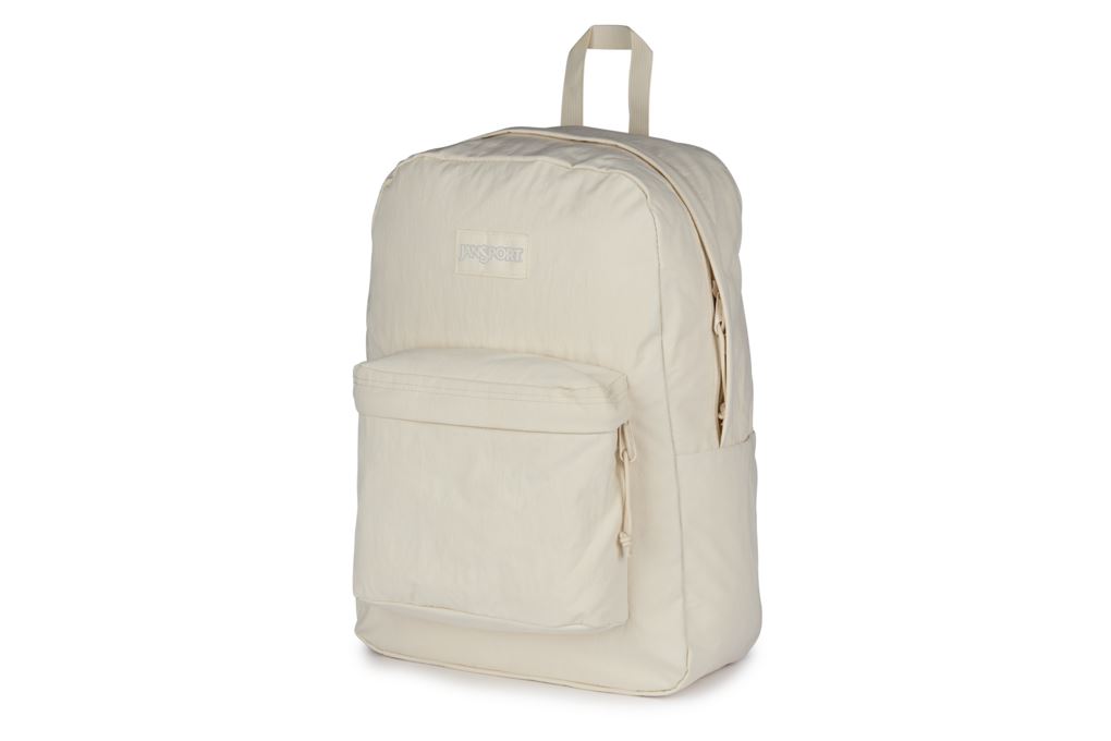 Balo Laptop 15 inch Jansport Superbreak Plus FX 26L Soft Nylon Trắng Sữa Màu Trắng
