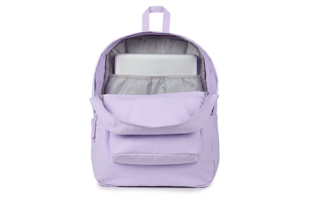 Balo Laptop 15 inch Jansport Superbreak Plus FX 26L Soft Nylon Tím Màu Tím