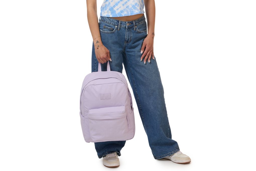 Balo Laptop 15 inch Jansport Superbreak Plus FX 26L Soft Nylon Tím Màu Tím