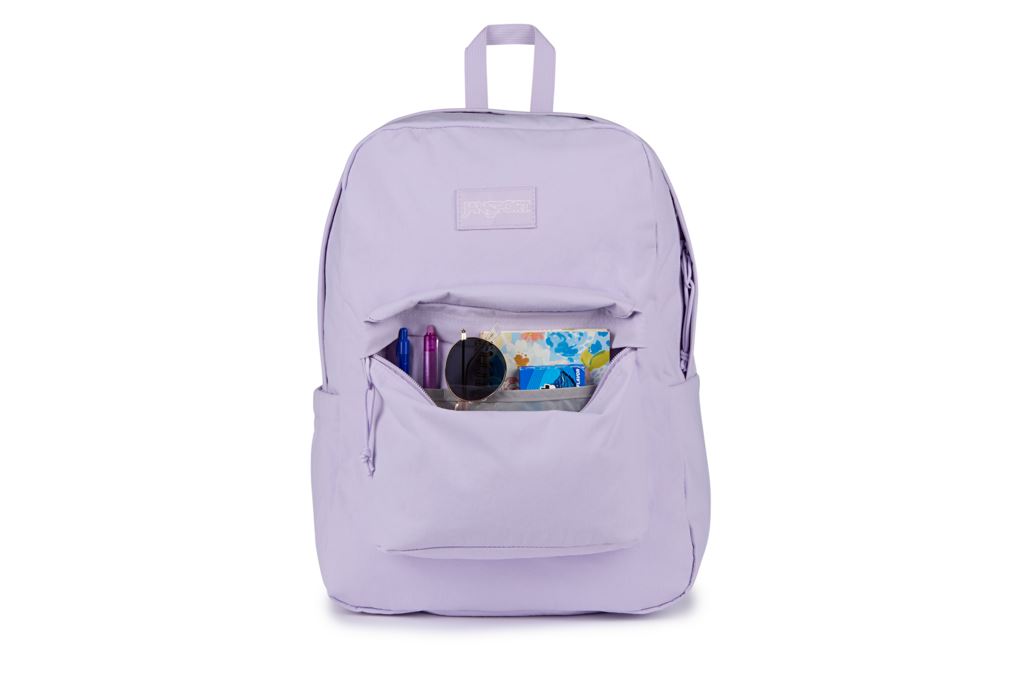 Balo Laptop 15 inch Jansport Superbreak Plus FX 26L Soft Nylon Tím Màu Tím
