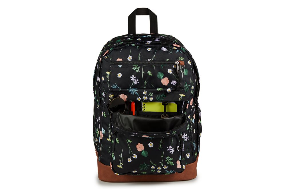 Balo Laptop 15 inch Jansport Cool Student 34L Đen Hoa Màu Đen