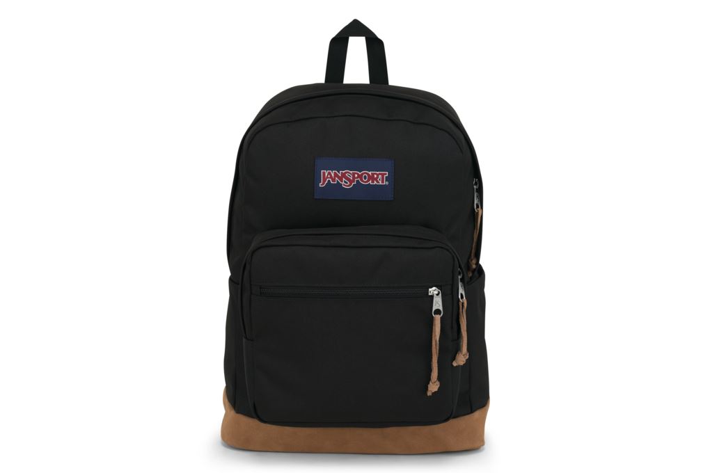 Balo Laptop 15 inch Jansport Right Pack 28L Đen Nâu Màu Đen