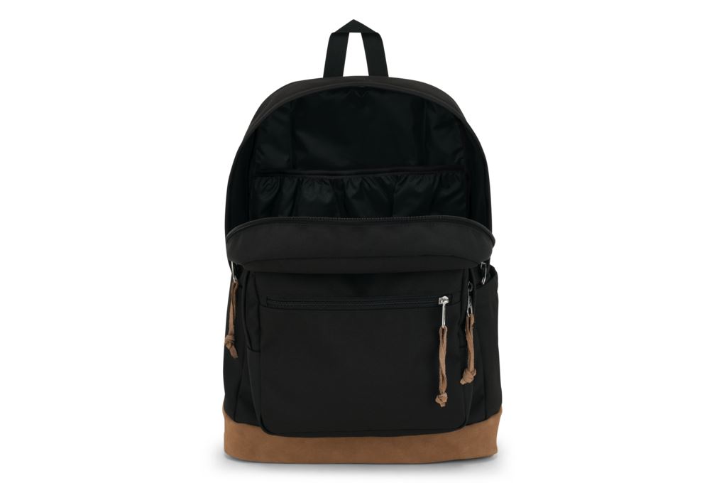 Balo Laptop 15 inch Jansport Right Pack 28L Đen Nâu Màu Đen