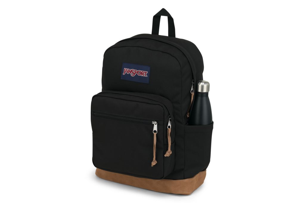 Balo Laptop 15 inch Jansport Right Pack 28L Đen Nâu Màu Đen