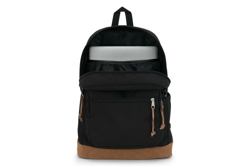 Balo Laptop 15 inch Jansport Right Pack 28L Đen Nâu Màu Đen