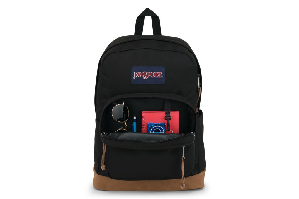 Balo Laptop 15 inch Jansport Right Pack 28L Đen Nâu Màu Đen